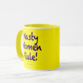 Nasty Women Rule Mok (Voorkant links)