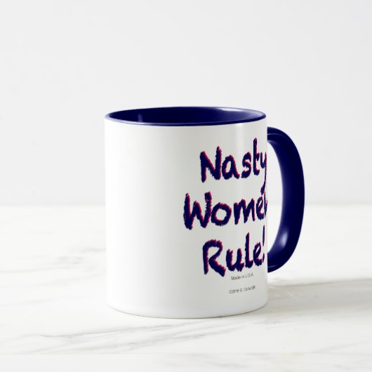 Nasty Women Rule Mok (Voorkant rechts)