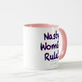 Nasty Women Rule Mok (Voorkant rechts)