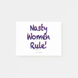 Nasty Women Rule Post-it® Notes