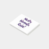 Nasty Women Rule Post-it® Notes (Schuin)