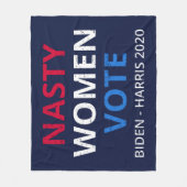 Nasty Women Stemmen I Fleece Deken (Voorkant)
