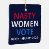 Nasty Women Stemmen I Keramisch Ornament (Rechts)