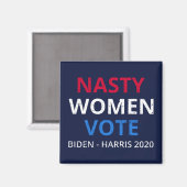Nasty Women Stemmen I Magneet (Voorkant / Achterkant)