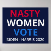 Nasty Women Stemmen I Poster (Voorkant)
