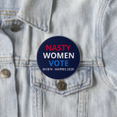 Nasty Women Stemmen I Ronde Button 7,6 Cm (In situ)
