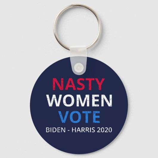 Nasty Women Stemmen I Sleutelhanger (Voorkant)