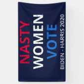 Nasty Women Stemmen I Spandoek (Verticaal)