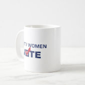 Nasty Women Stemmen rond koffie Mok (Voorkant links)
