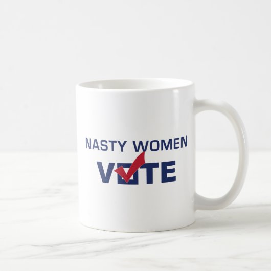 Nasty Women Stemmen rond koffie Mok (Rechts)