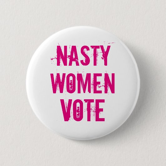 Nasty Women Stemming: Button 2016 (Voorkant)