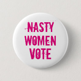 Nasty Women Stemming: Button 2016