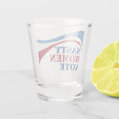Nasty Women stemt in met Amerikaans feministisch p Shot Glas (Achterkant)