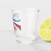 Nasty Women stemt in met Amerikaans feministisch p Shot Glas (Rechts)