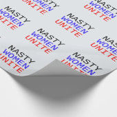 Nasty Women verenigen Cadeaupapier (Hoek)