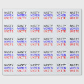 Nasty Women verenigen Cadeaupapier (Vlak)