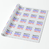 Nasty Women verenigen Cadeaupapier (Uitgerold)
