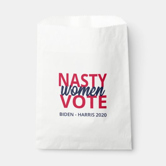 Nasty Women Vote II Bedankzakje (Voorkant)