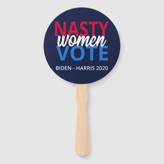 Nasty Women Vote II Handwaaier (Achterkant)