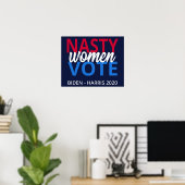 Nasty Women Vote II Poster (Thuiskantoor)