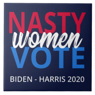 Nasty Women Vote II Tegeltje