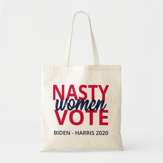 Nasty Women Vote II Tote Bag (Voorkant)