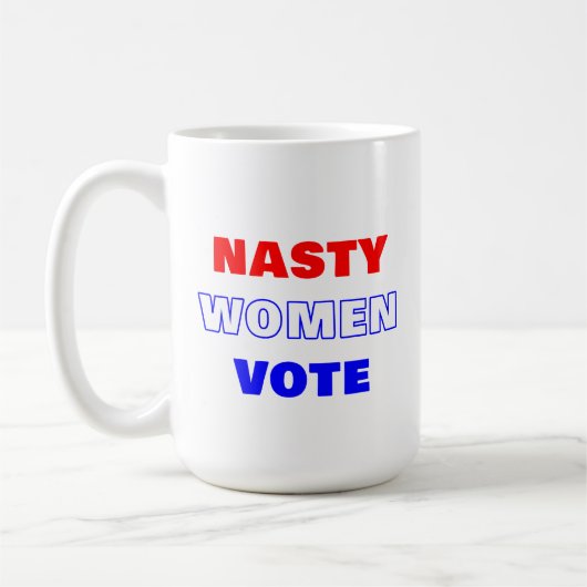 Nasty Women Vote Koffiemok (Links)