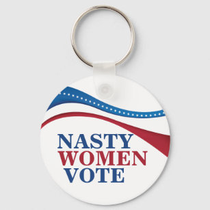 Nasty Women Vote Sleutelhanger