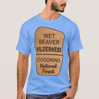 Nat Beaver Wilderness Coconino Nationaal bos T-shirt