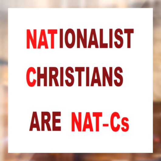 NAT-C RAAMSTICKER (Vel 2)