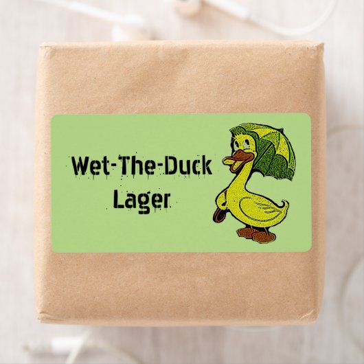 Nat de eend Nat-de-eend Bier Gifting Labels (Insitu)