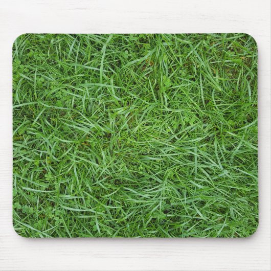 Nat groen gras muismat (Voorkant)