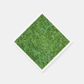 nat groen gras servet (Hoek)