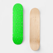 nat groen persoonlijk skateboard (Voorkant)