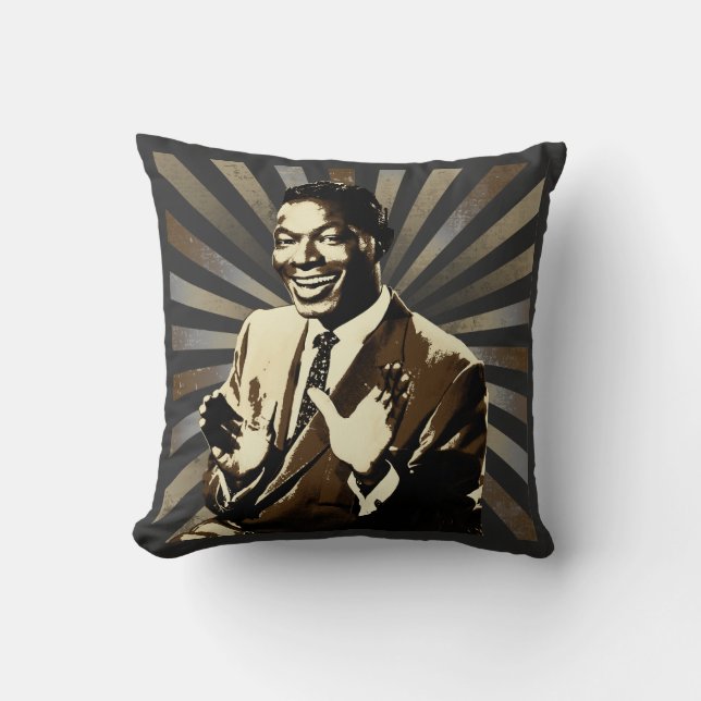 Nat King Cole Kussen (Voorkant)