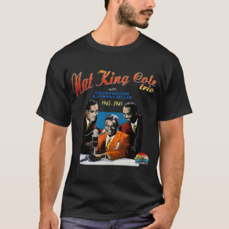 Nat King Cole Nathaniel Adams Coles American Singe T-shirt