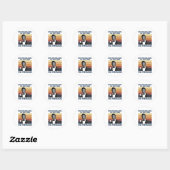 Nat King Cole Ronde Sticker (Vel)