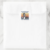 Nat King Cole Ronde Sticker (Tas)