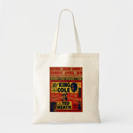 Nat King Cole Tote Bag (Voorkant)