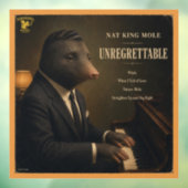 Nat King Mole Album: een Parodie Raamsticker (Vel 3)