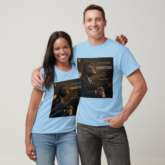 Nat King Mole Album: een Parodie T-shirt (Unisex)