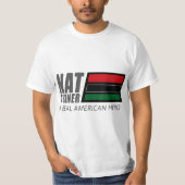 Nat Turner Een echte Amerikaanse held T-shirt (Voorkant)