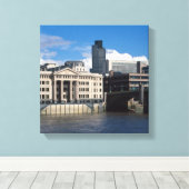 Nat West Tower of Tower 42 The City of London Canvas Afdruk (Insitu (Houten vloer))