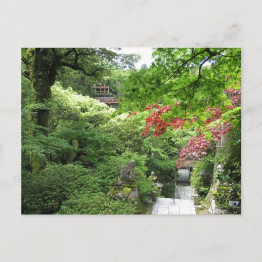 Natadera-tempel: Ishikawa, Japan Briefkaart (Voorkant)