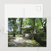 Natadera-tempel: Ishikawa, Japan Briefkaart (Voorkant / Achterkant)
