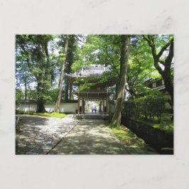 Natadera-tempel: Ishikawa, Japan Briefkaart