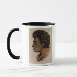 Natai, Maori Chief uit Bream Bay, Nieuw-Zeeland Mok