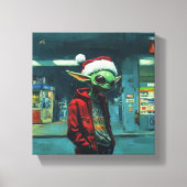 Natal Alien Canvas Afdruk (Voorkant)
