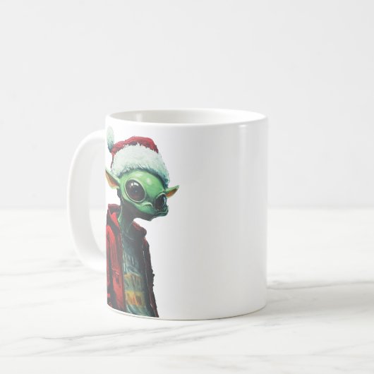 Natal Alien Koffiemok (Voorkant links)