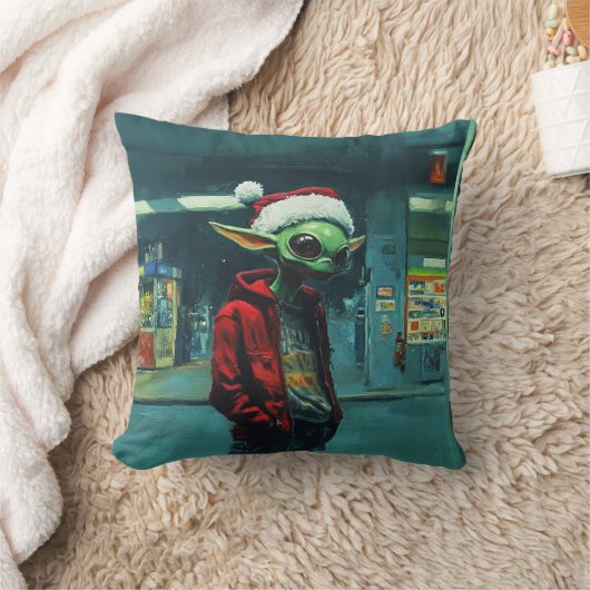 Natal Alien Kussen (Deken)